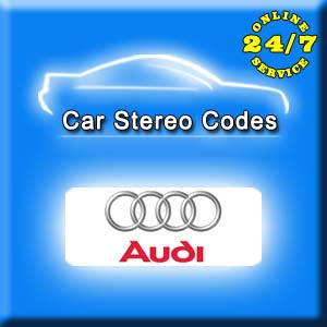 AUDI car radio code service