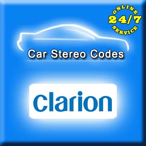 CLARION car radio code service