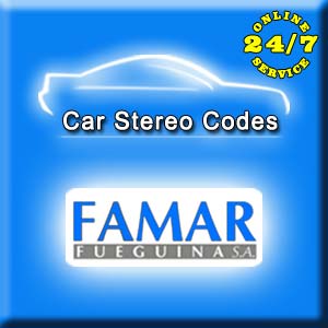 FAMAR car radio code service