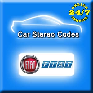 FIAT car radio code service