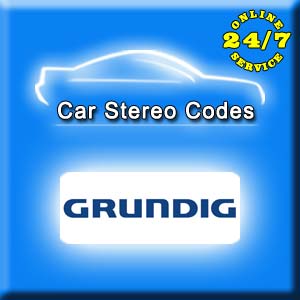 GRUNDIG car radio code service