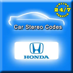 HONDA car radio code service