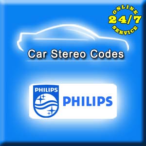 PHILIPS car radio code service