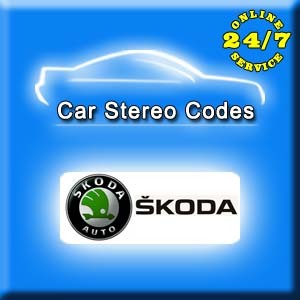 SKODA car radio code service