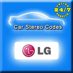 LG car radio code service
