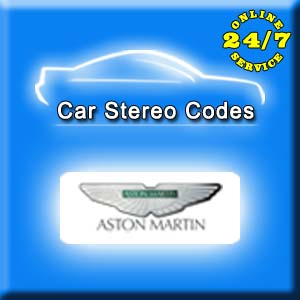 ASTON MARTIN car radio code service