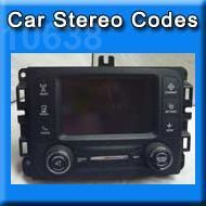 CHRYSLER Uconnect 5.0 UGA / VP2RFP CONTINENTAL P68290676AA (68290676AA)