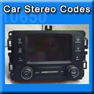 CHRYSLER Uconnect 5.0 UJA / VP2RFP CONTINENTAL P68290677AB (68290677AB)