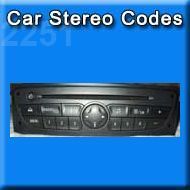 RENAULT RENR1C101-00 RADIO CD VDO 2811 500 49R (281150049R)