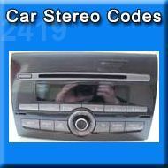 FIAT OB CD VISTEON VP6FCF-18C815-AF (VP6FCF18C815AF) / 735451941