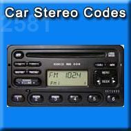 FORD 6000CD RDS EON VISTEON 97AP-18C815-BC (97AP18C815BC)