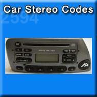 FORD 6000CD RDS EON VISTEON 98KP-18C815-DB (98KP18C815DB)