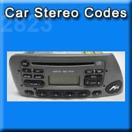 FORD 6000CD RDS EON VISTEON 3S51-18C815-AB (3S5118C815AB)