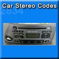 FORD 6000CD RDS EON VISTEON XS5F-18C815-BA (XS5F18C815BA)