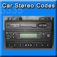 FORD 3500 RDS EON B2 CASSETTE VISTEON 2S61-18K876-BE (2S6118K876BE)