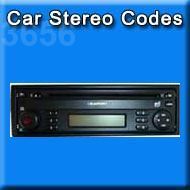 RENAULT CD BLAUPUNKT 7 646 126 593 (7646126593) / 2 811 165 43R (281116543R) / BP6126