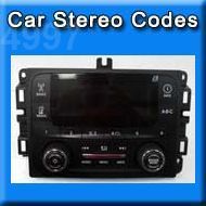 CHRYSLER Uconnect 3.0 RA1 / VP1 CONTINENTAL P68245816AD (68245816AD)