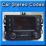 CHRYSLER Uconnect 5.0 RA2 / VP2 CONTINENTAL P68271367AC (68271367AC)