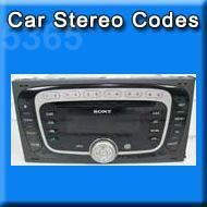 FORD CD3XX-CDI-RECT-KW2000 / CDX-FS214AE SONY 7M5T-18C939-AE (7M5T18C939AE)