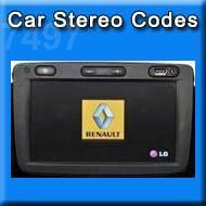 RENAULT MEDIA NAV LG LAN5200WR3 / 2811 51144R (281151144R)
